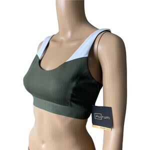 Aurum Olive Sport Bra Size Petite XS